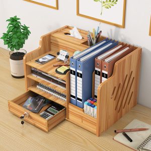 Wooden Desk Organizer